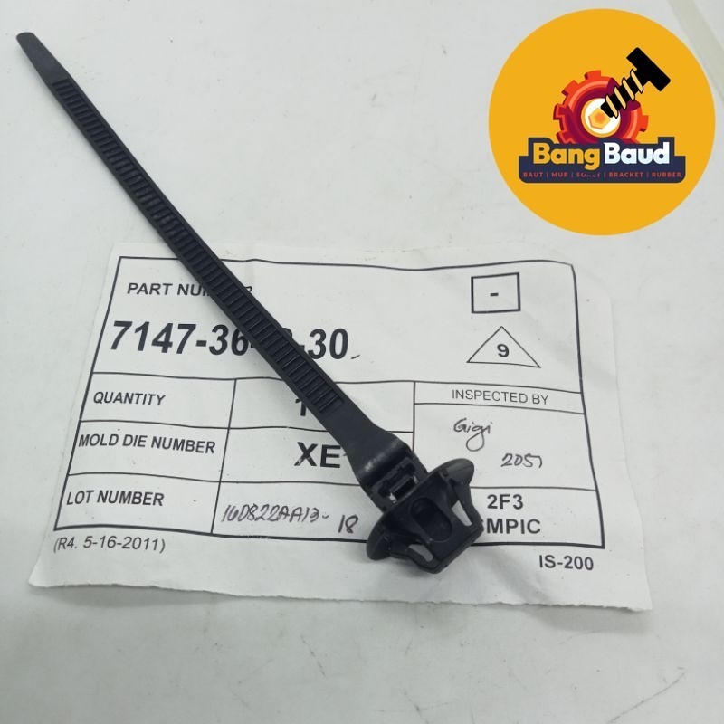 kleman tali ripet kabel body motor klip tali tis original TEBAL ORIGINAL