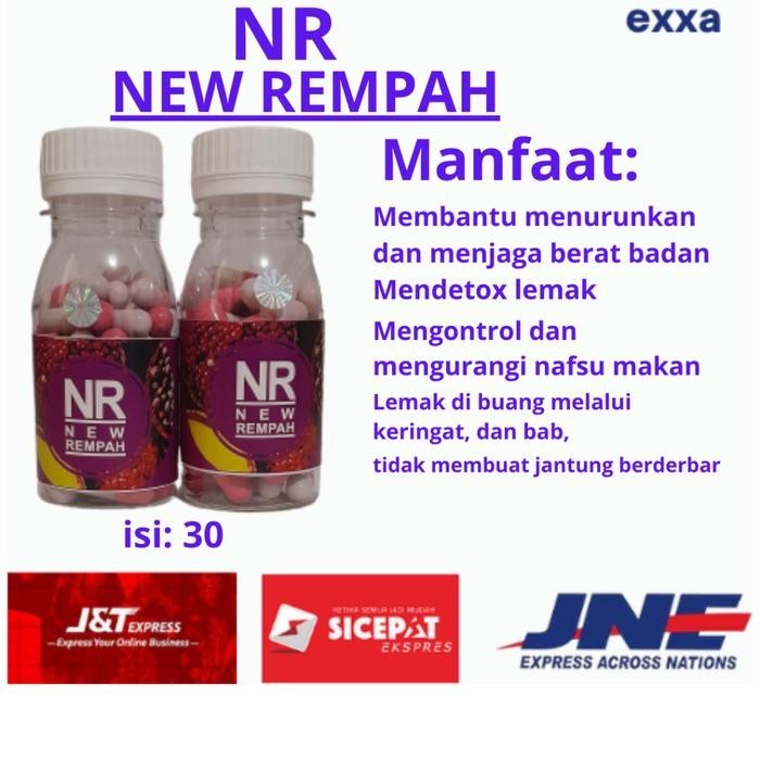 pelansing diet kapsul n& dan r rempah obt diet cepat kurus slim isi 30 asli bye toko UtamaHijau