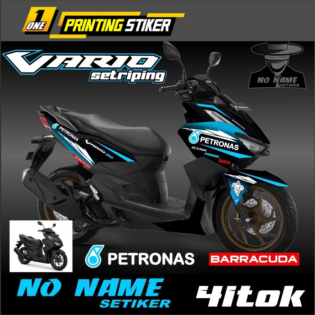 Striping Vario 160 Variasi Petronas 2022 Terbaru Stiker Stiker Setiker