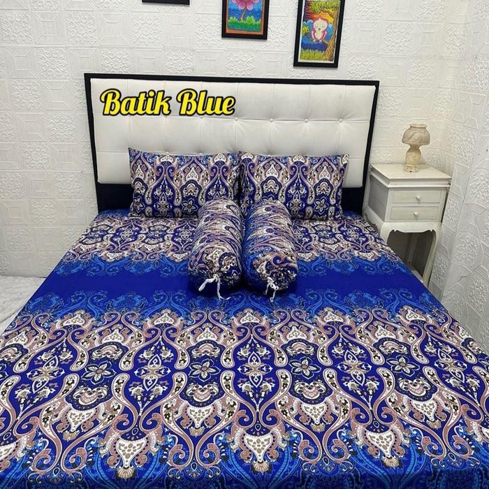 READY SPREI BATIK 180 SPREI BATIK JUMPUTAN SPREI MOTIF BATIK SULTAN HOMEMADE Katun DOBLE KARET