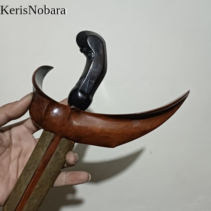 Warangka Keris Lawasan Ladrang Solo Kayu Trembalo Iras Tanpa Sambungan kNB6
