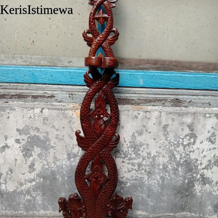 Blawong Tempat Keris Atau Tombak Ukiran Bali KIS15
