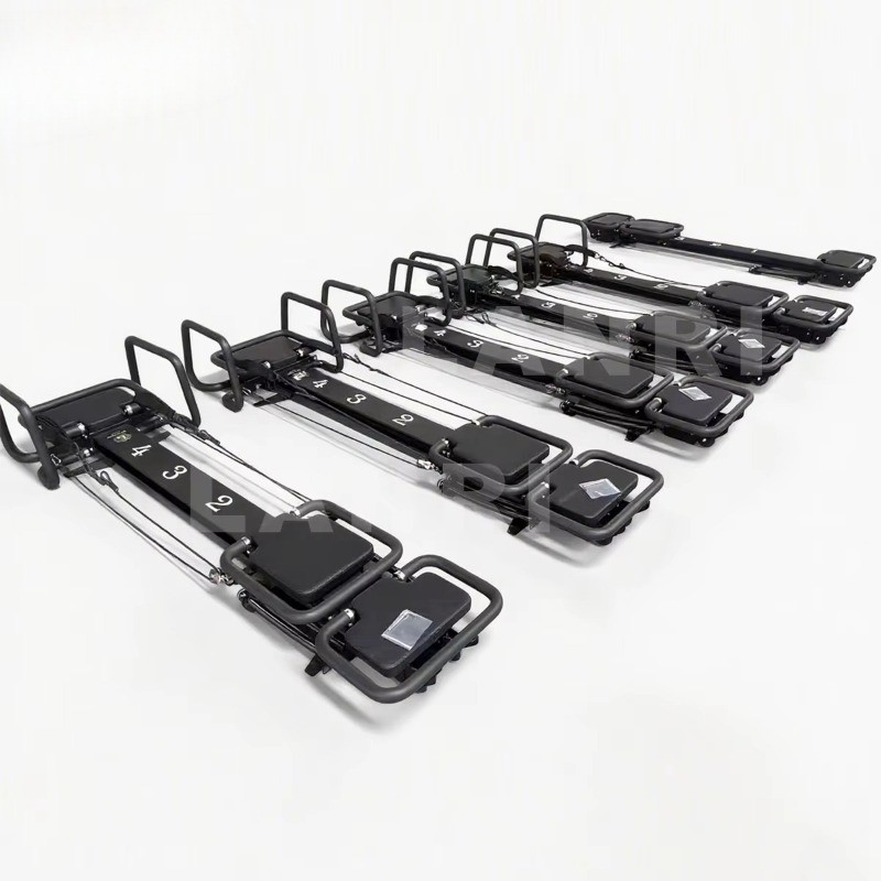 Commercial Pilates Reformer Black Portable Pilates Reformer Lagreer Micro Megaformer Reformer Pilate