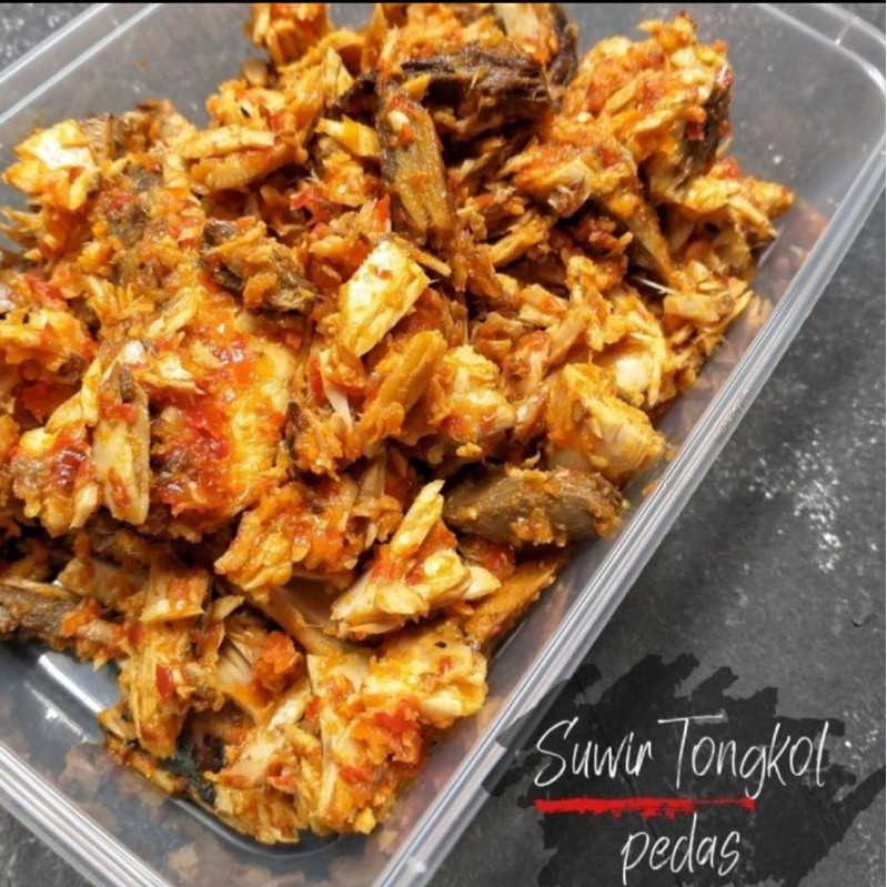 Tongkol Suwir PedaS 300gr Frozen Food