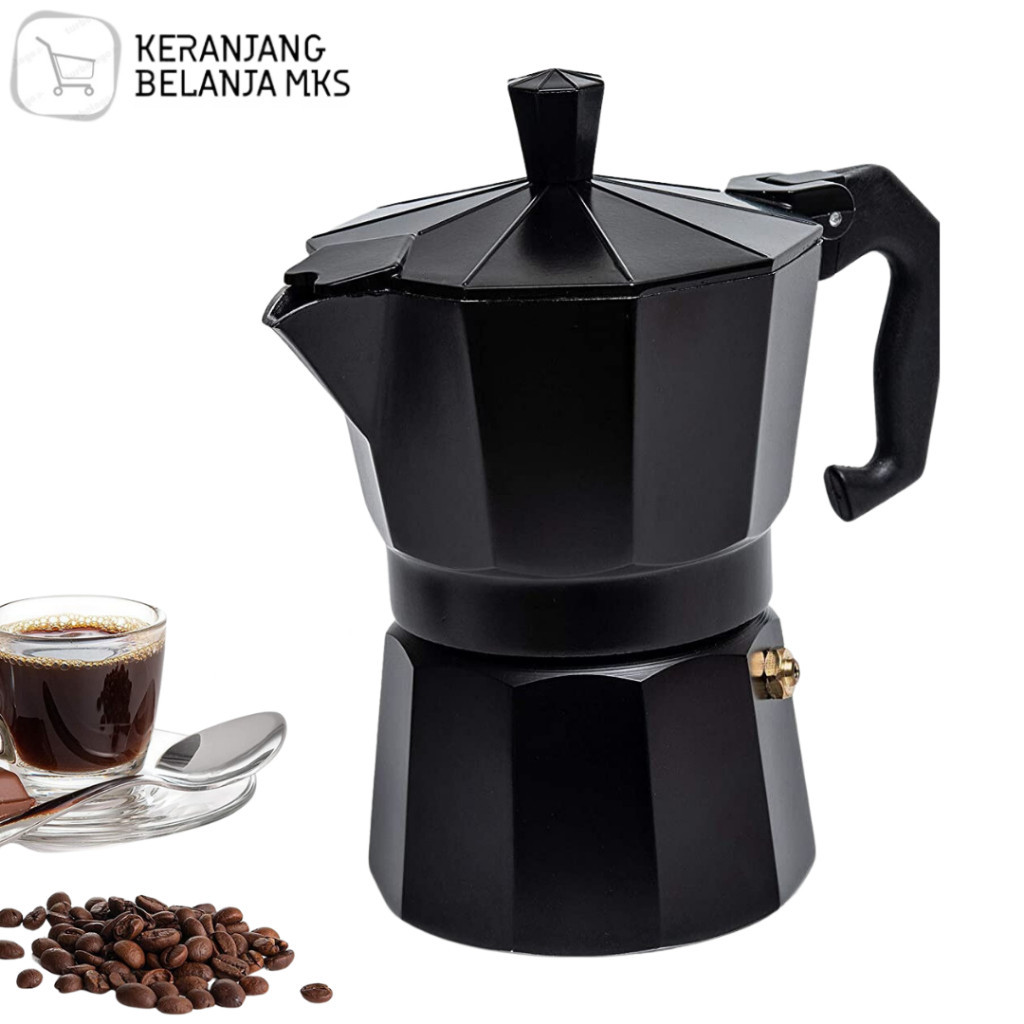 Moka Pot Coffee Espresso Maker Pembuat Kopi Moka Pot Teko Stainless Steel