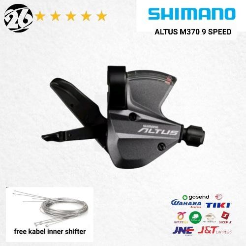 Shifter Sepeda 9 Speed Shimano ALTUS M370  Operan Gigi Sepeda Shimano