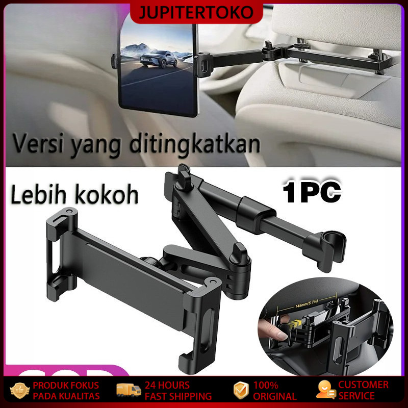 Car Phone Holder 360 Derajat Stand HP Jok Mobil Belakang Universal Bisa Untuk Tablet Smartphone Besa