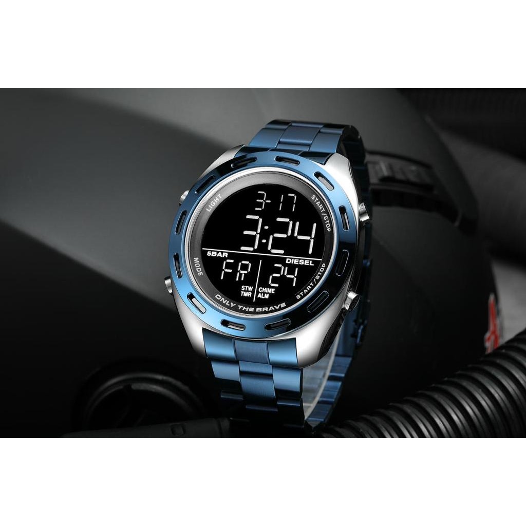 Termurah  Jam Tangan Wanita Dan Pria  Diesel 9289 Rantai Digital