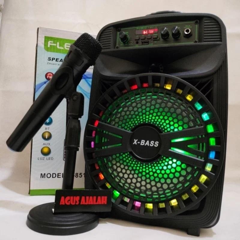 COD NEWW COD SPEAKER BLUETOOTH UKURAN BESAR FLECO F8512/F8606H  F8606H mic wireless