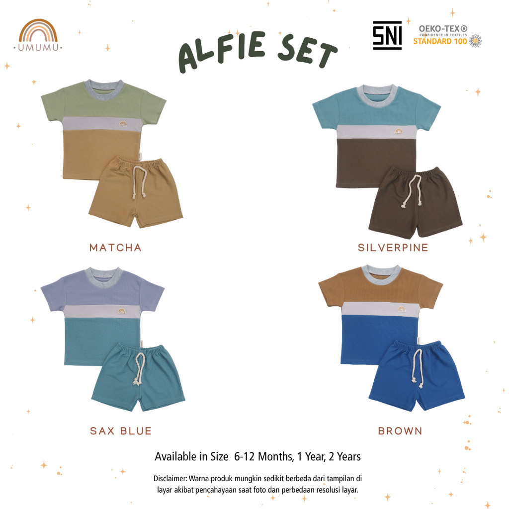 UMUMU Alfie Set - Setelan Anak