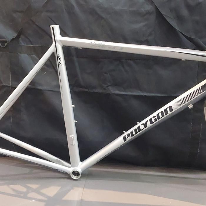 Frame Polygon Helios A60 Size 58 Roadbike Alloy Silver