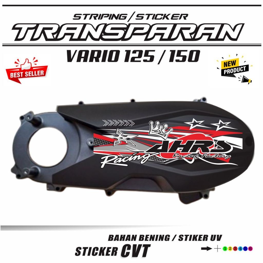 VARIASI STIKER POLET TRANSFARAN VARIO ESP STIKER CVT VARIASI VARIASI