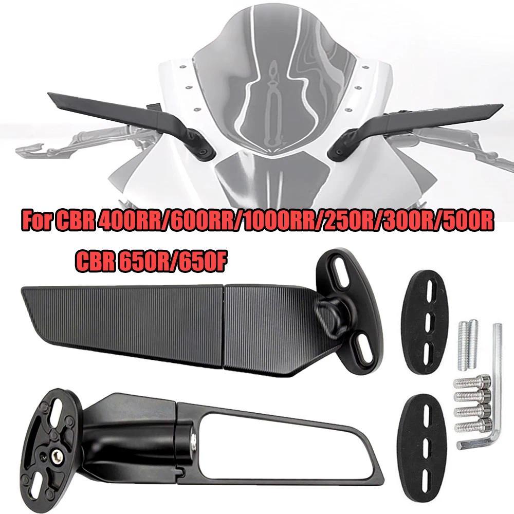 Untuk Honda CBR600RR CBR1000RR CBR 600RR 1000RR 600 1000 RR Spion Universal yang Dapat Disesuaikan u
