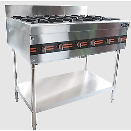 STANDING GAS BURNER (COOKING STOVE 6 BURNER) YSN-ST6 CROWN HORECA