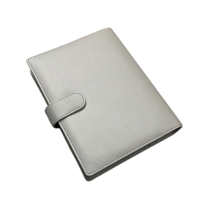 Binder B5 Dompet Wanita Agenda Multifungsi - Dompet Kartu Kekinian Viral Simple Elegan - hitam