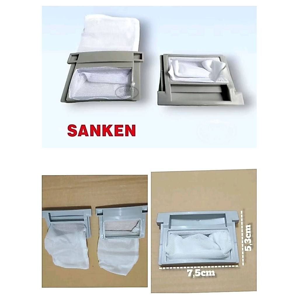 saringan filter air mesin cuci Sanken