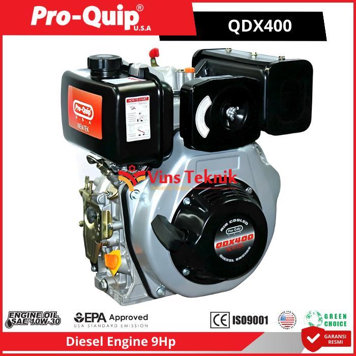 MEGA SALE ProQuip QDX400 Mesin Penggerak Serbaguna Engine Diesel Solar 9HP QDX 400