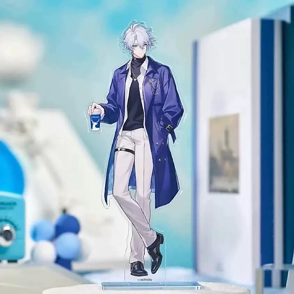 [READY] OME Stand akrilik standee 10cm HONKAI Star RAIL Coffee Phainon Castorice