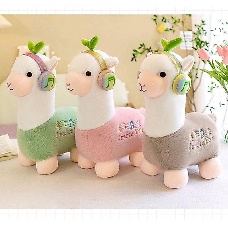 Boneka Alpaca Terbaru Boneka Musical Alpaca Bahan Plush SNI