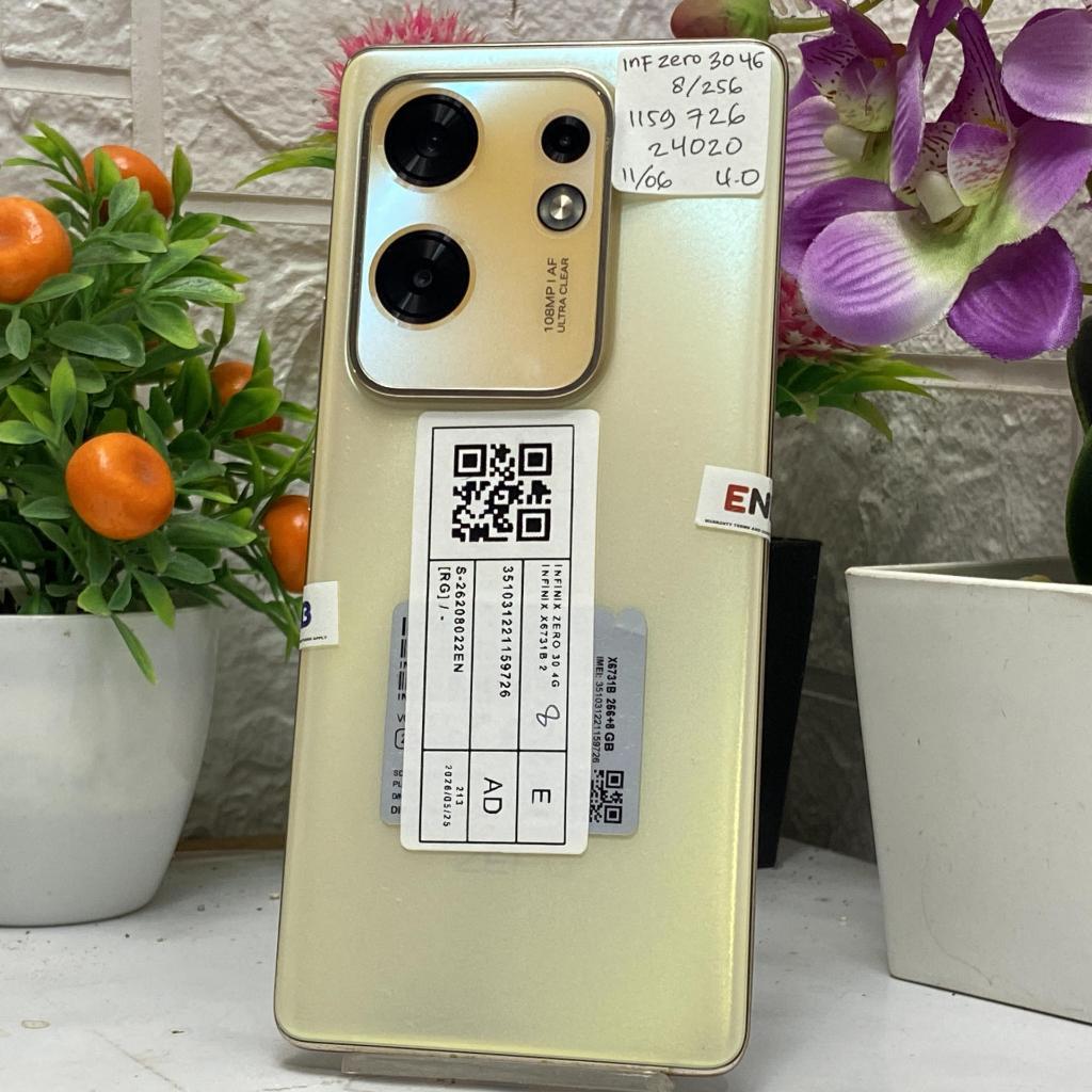 Infinix Zero 30 4G 8/256GB Bekas Second Original