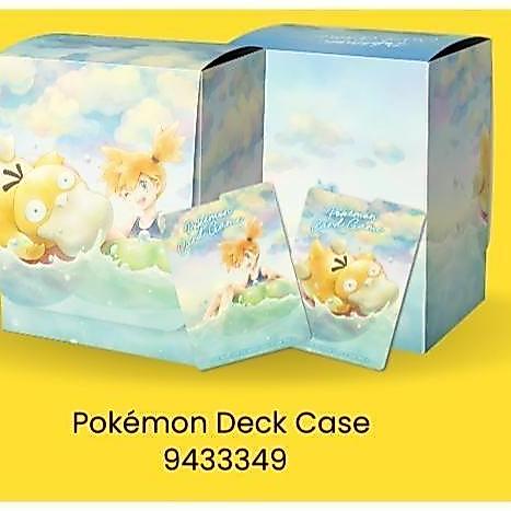 Pokemon Deck Case Misty And Psyduck 9433349