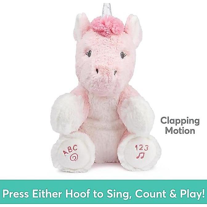 Allthebest- GUND - ORIGINAL Animated Alora Unicorn ABC 123
