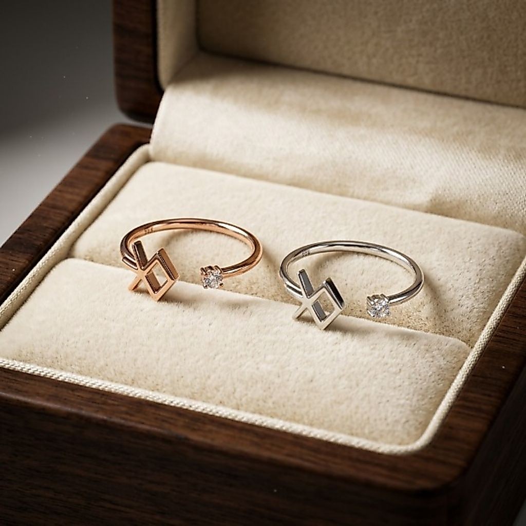Judul: Cincin Exo Wanita Adjustable Suasa Kuningan Asli Lapis Emas Gold Rosegold Silver Cincin Fashi