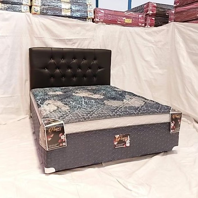 SET Multibed Springbed Boxy Double Bed Flower Bigland PROMO