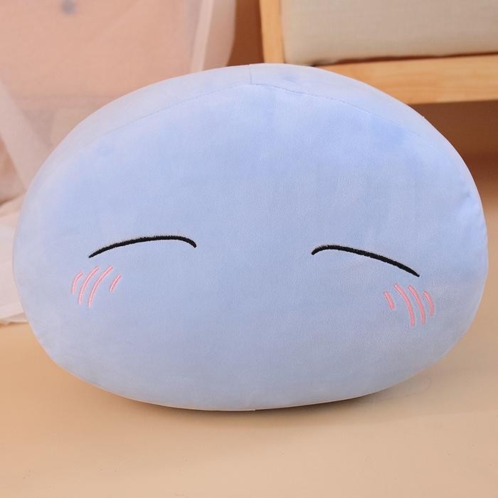 New Boneka Bantal Karakter Rimuru Slime Tempest Ball Pillow Ukuran 30 cm - RIMURU IMUT