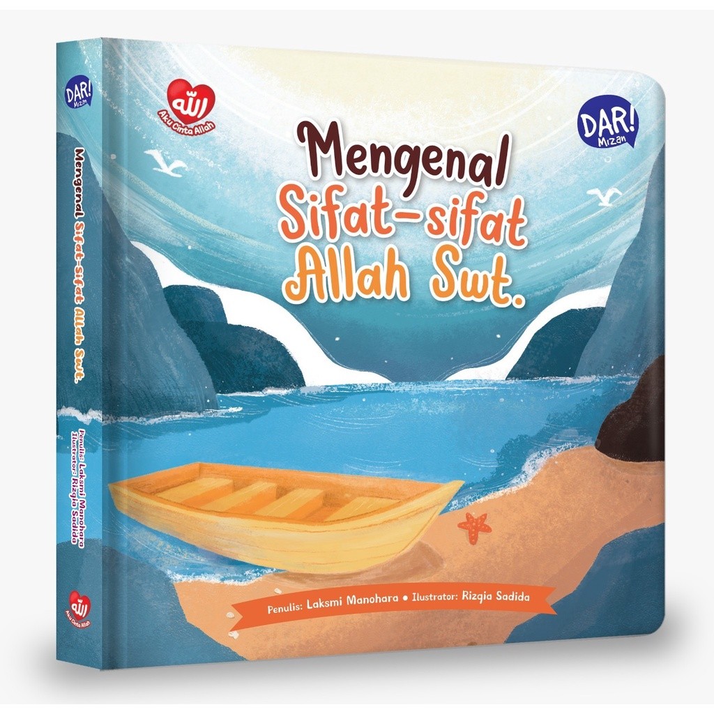 Mizan Seri Aku Cinta Allah : Mengenal Sifat-sifat Allah SWT. (Boardbook)