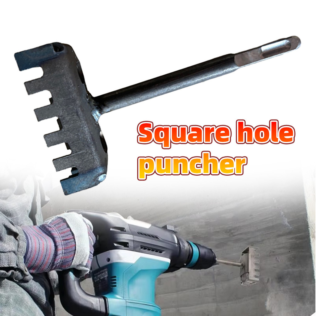 

1pc Tukang Listrik Pembolong Tipe 86 Desain gigi trapesium yang unik untuk tepi yang lebih tajam Pembuat Lubang Palu Listrik