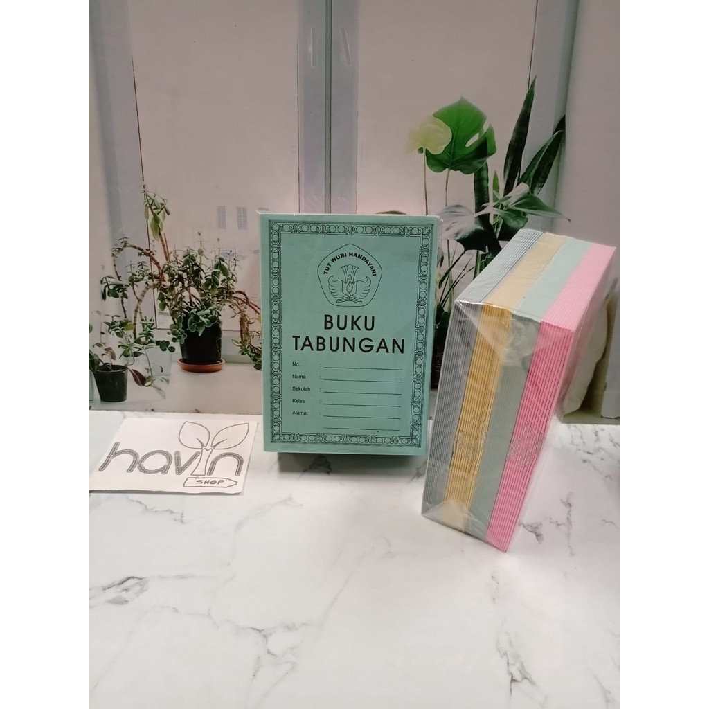 

(50pc) buku tabungan sekolah/tabungan anak