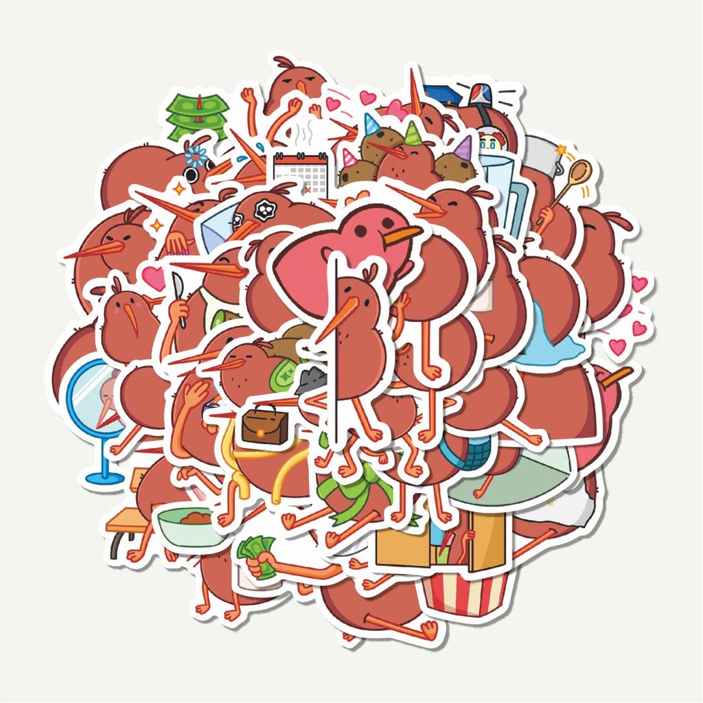 

Sticker Pack Stiker Kartun Funny Kiwi | Sticker TUMBLR | Stiker LAPTOP KOPER HELM