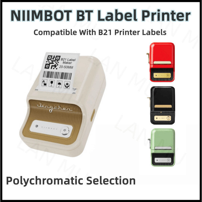 

Niimbot B1/ b21 Label printer Thermal Label Printer Bluetooth Portable Pocket Label Manufacturer Self-adhesive label Maker
