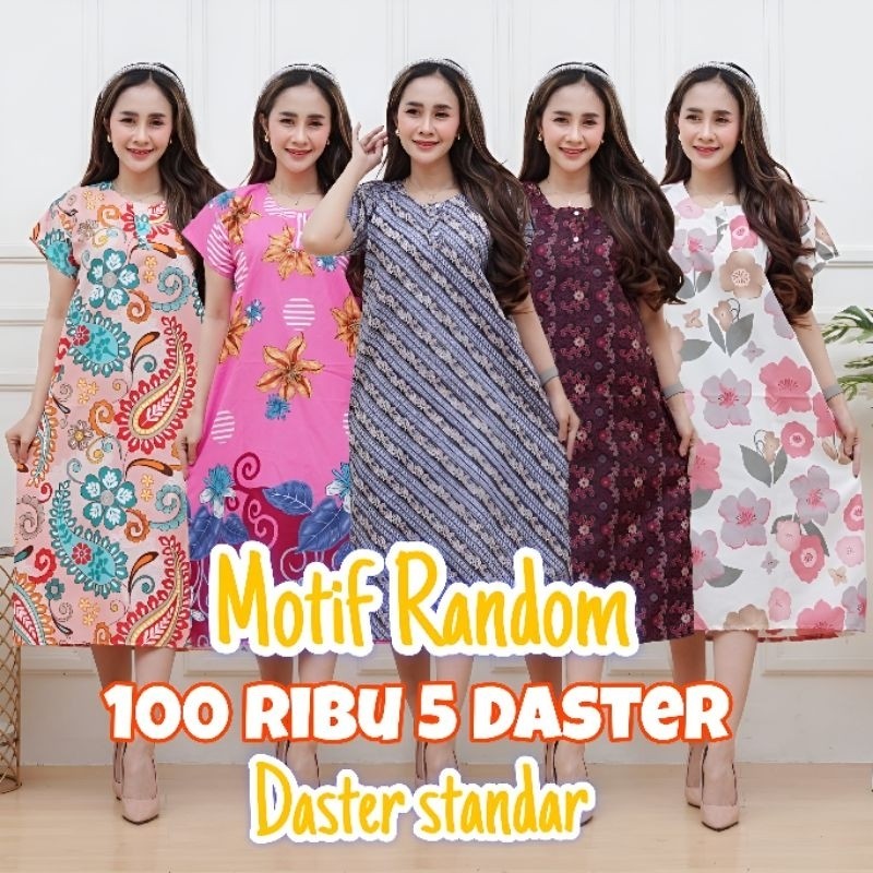 Daster Murah 100 Dapat 5 | 100ribu Dapat 5 Daster | Daster Murah 100 Dapat 5 | Paket Usaha Daster