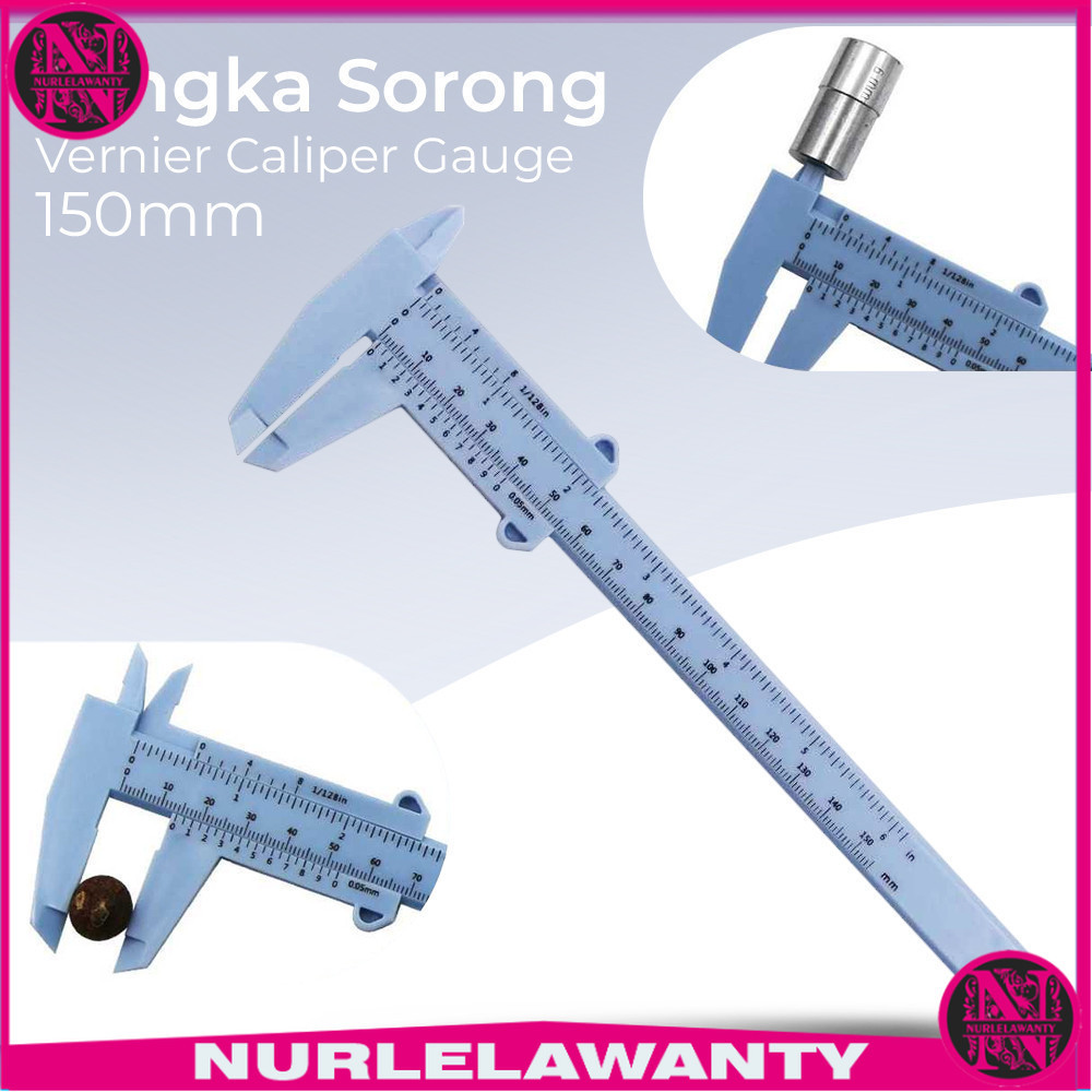 

- GemRed Jangka Sorong Kaliper Sigmat Gauge Micrometer 150mm - QST-600 -