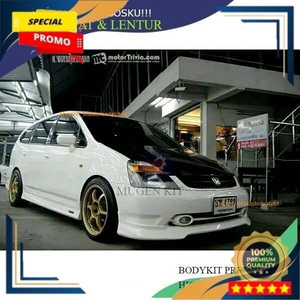 AKSESORIS BEMPER MOBIL BODYKIT HONDA STREAM