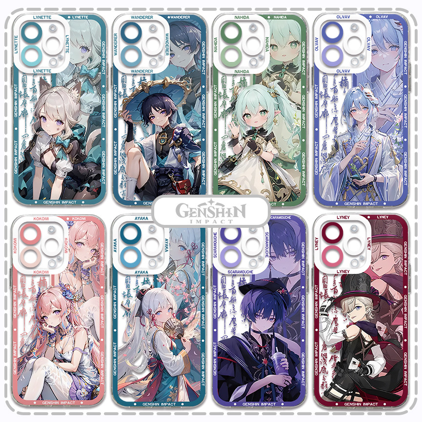 Genshin Impact nahida ayaka Phone Case For Xiaomi Redmi Note 13 12 12C 11 10 10C 13C 10s 9 9s 9A 9T 