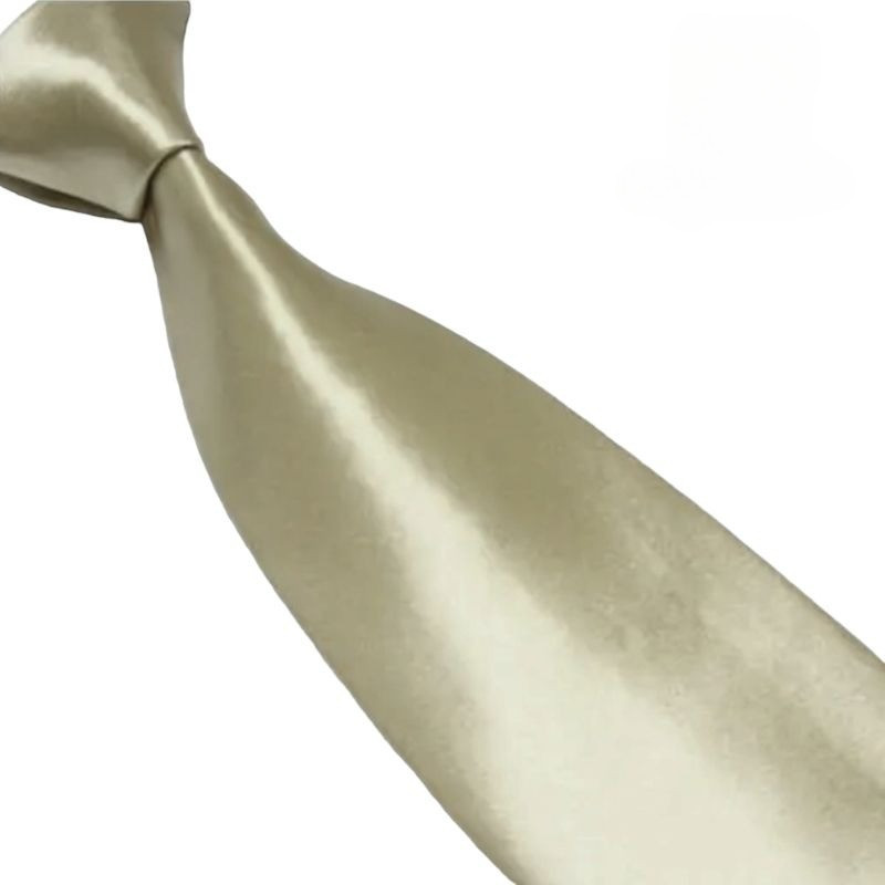 Umma Dasi Pria Satin Polos Cream 3 Inchi 8 Cm