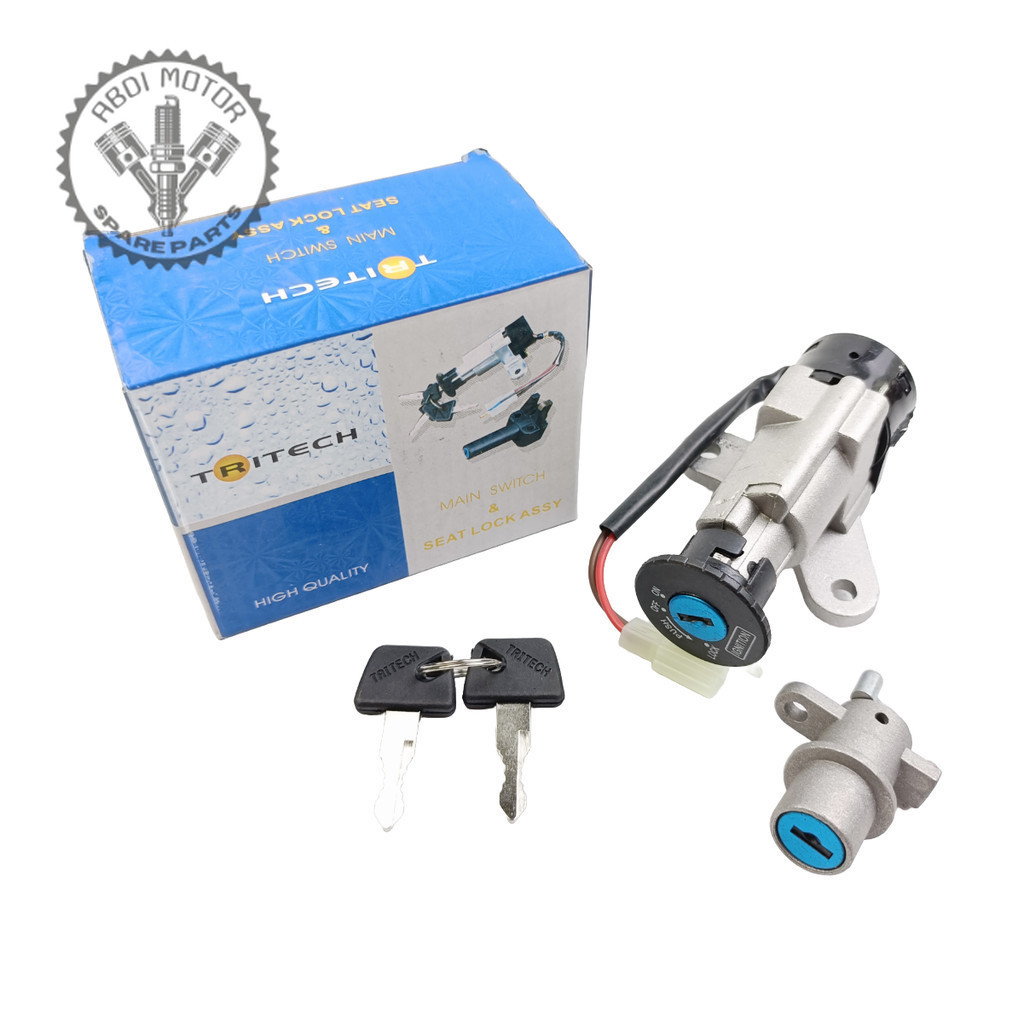 Kunci Kontak 1 Set Kunci Jok Motor Jupiter Z Motor
