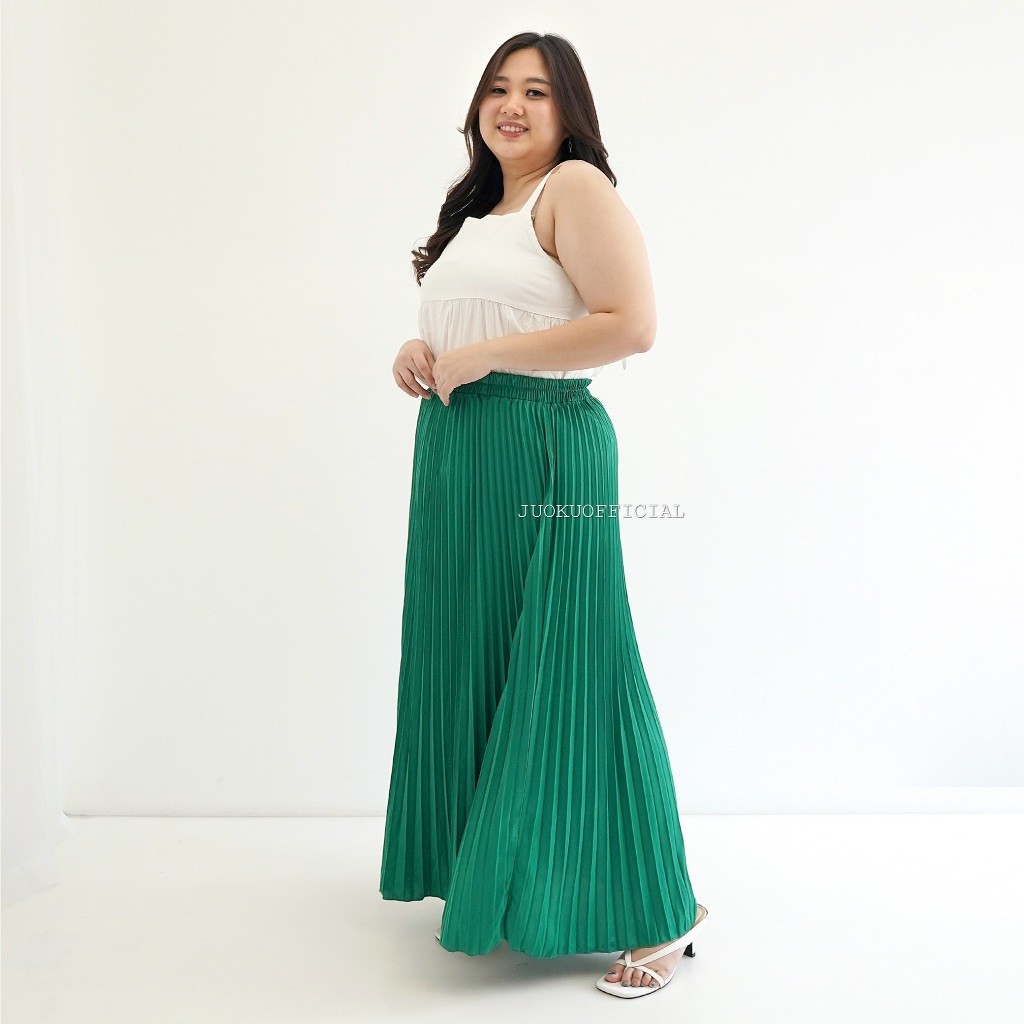 Rok Wanita Jumbo Tabir Collection Plisket Mayung / Rok Plisket Jumbo / Plisket Premium / Pleated Ski