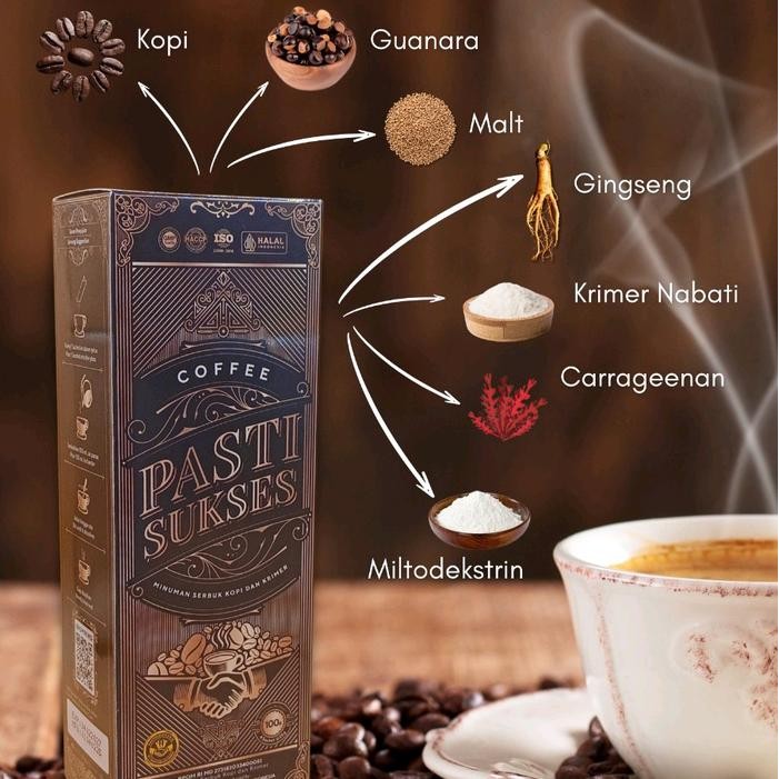 

PROMO kopi Pss / 1 box kopi pasti sukses Coffee