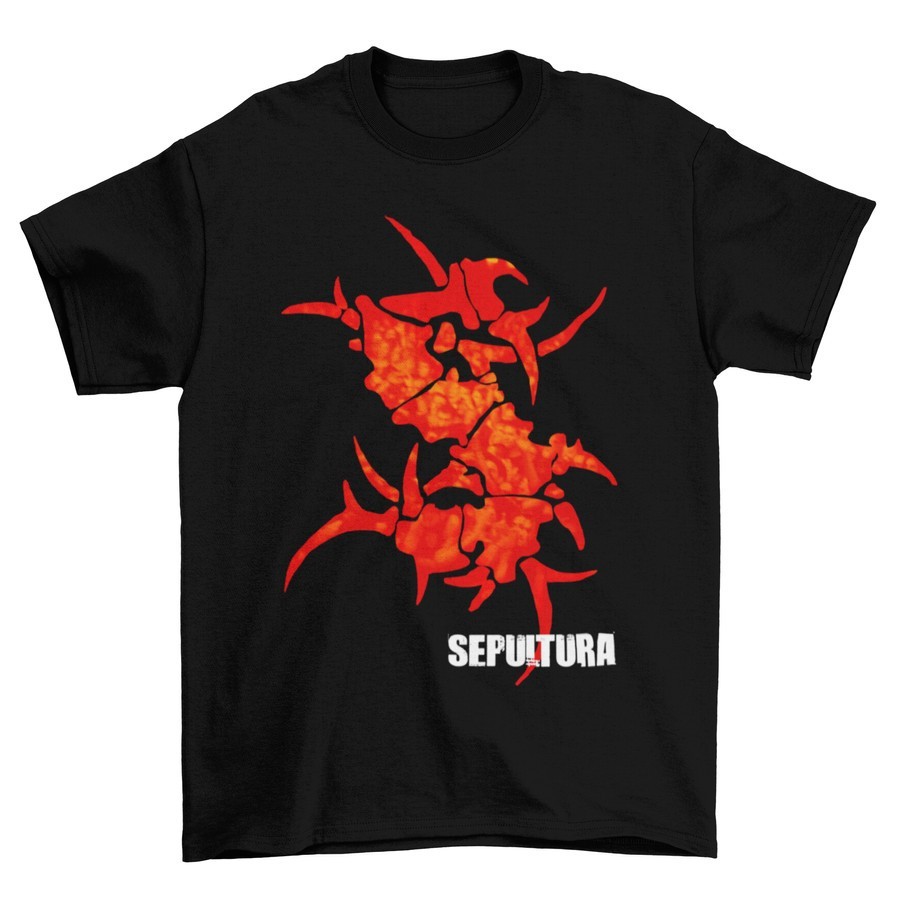 Custom Kaos Band Pria Sepultura - Sepultura