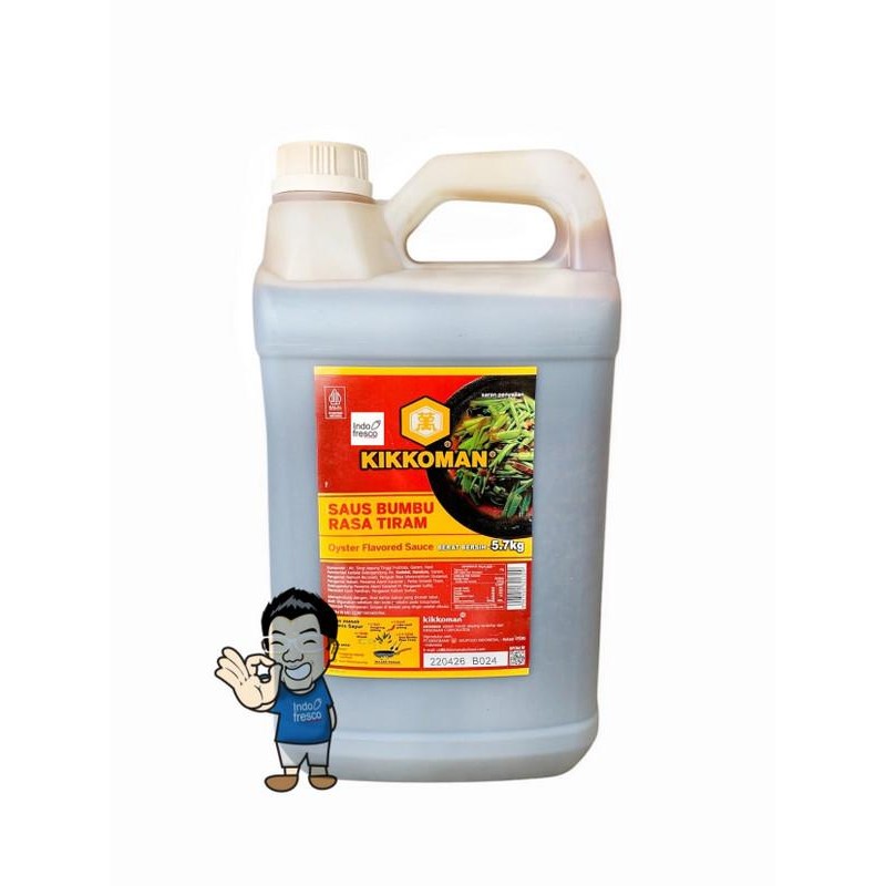 

PROMO! Kikkoman Oyster Sauce- Saus Tiram Halal 5 L