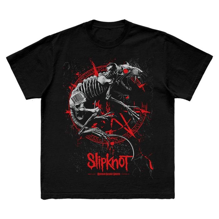 (COD) [Official Slipknot] 2024 Tour New York T-Shirt - Merchandise Original Resmi - S
