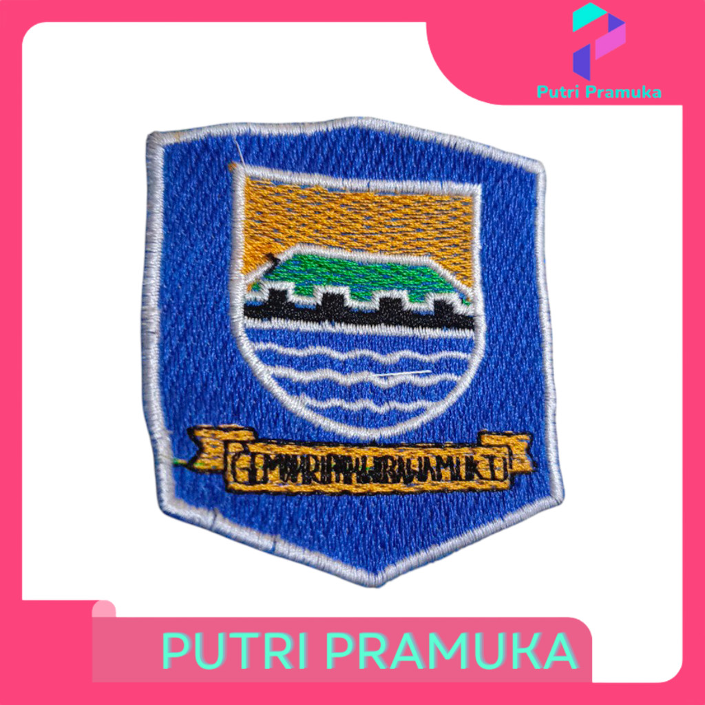 Bet Atribut Bordir PNS Logo Kota Bandung