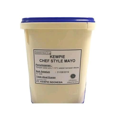 

PROMO! kewpie sauce chef style mayo 3 kg saus mayonaise asli distributor resmi