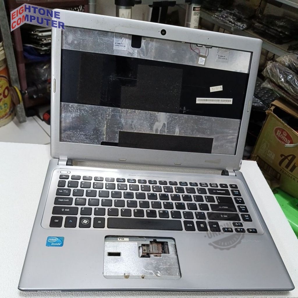 Casing Fullbody Fullset ACER Aspire v5-431 v5-471 v5-471g _silver