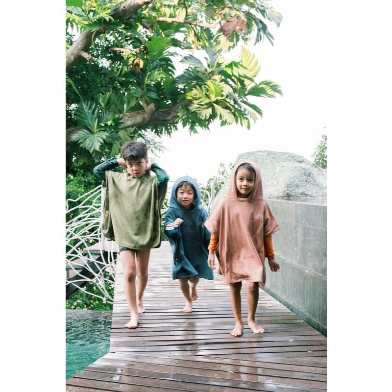 BOHOPANNA PONCHO TOWEL / HANDUK PONCHO ANAK