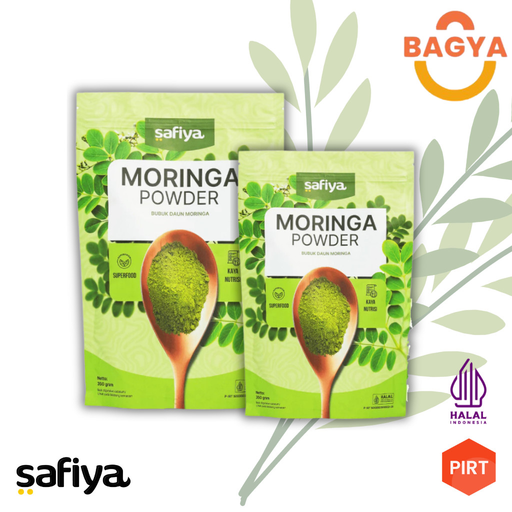 

Safiya Daun Kelor Moringa Bubuk Anti Oksidan Sumber Mineral Anti Penuaan Dini